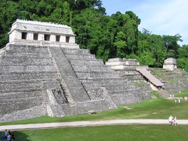 Palenque Site: Temple of the Inscriptions