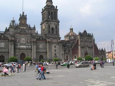 la cathédrale et el zocalo