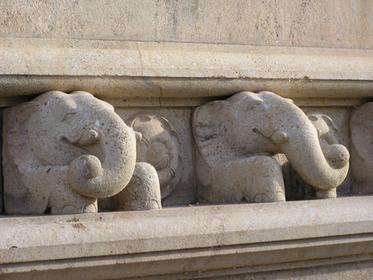 Détail de l'enceinte