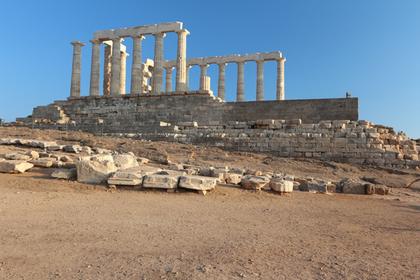 Cap Sounion : le temple d'Apollon