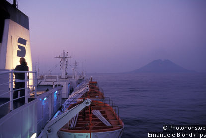 Night-time boat trip