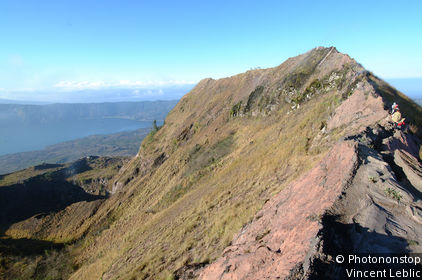 Climbing Mount Batur
