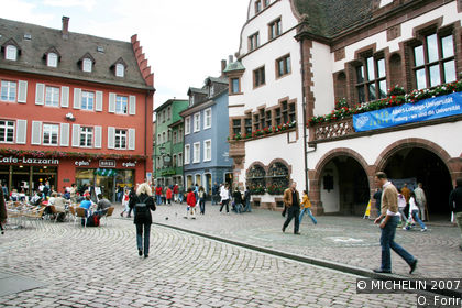 Freiburg Town Hall square