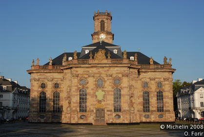 Ludwigsplatz und Ludwigskirche