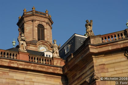 Ludwigsplatz und Ludwigskirche