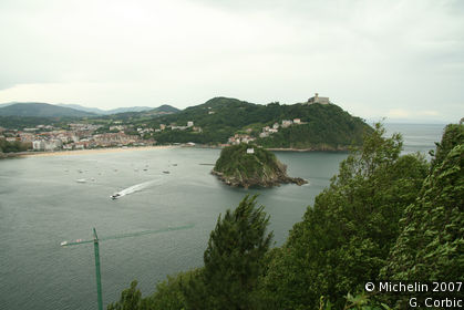 Panorama of Mount Urgull