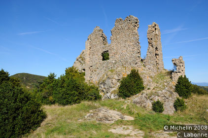 Panorama from the Château de Pierre-Gourde