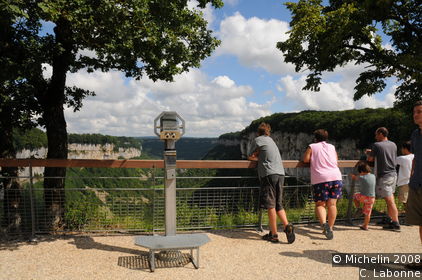 Belvedere of the Baume Rocks