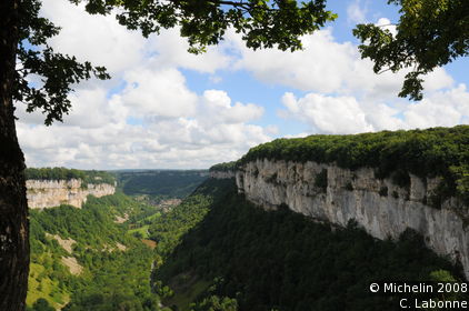 Belvedere of the Baume Rocks