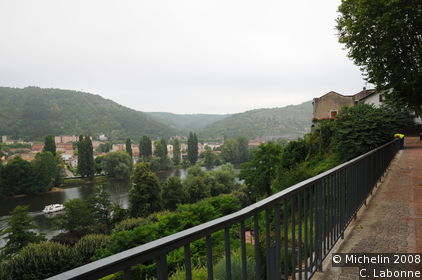 Viewpoint north of the city