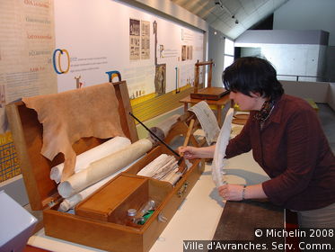Library of Avranches - Museum of the Manuscripts of Mont-St-Michel