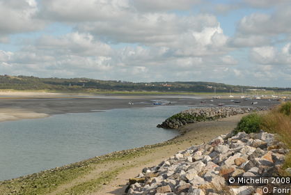 The Canche estuary