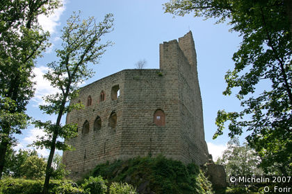 Châteaux of Haut-Andlau and Spesbourg