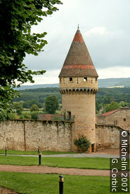 Fabry Tower and Round Tower
