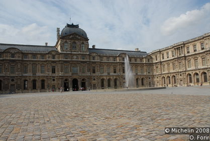 The Louvre's history room