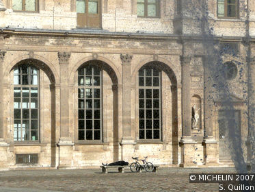 Louvre courtyard (Cour Carrée)
