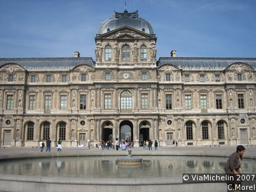 Louvre courtyard (Cour Carrée)