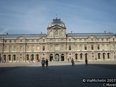 Louvre courtyard (Cour Carrée)
