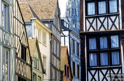 Casco antiguo de Rouen