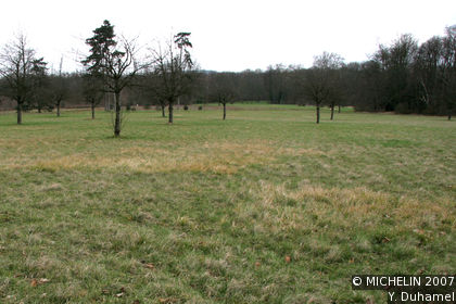 The Grounds of Champs-sur-Marne Castle