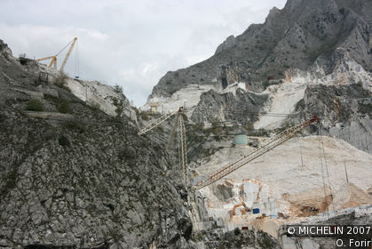Marble quarries of Fantiscritti
