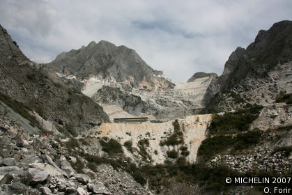 Marble quarries of Fantiscritti