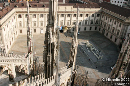 Visita ai terrazzi del Duomo