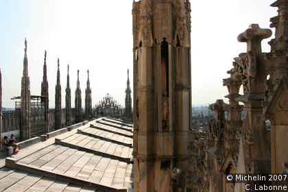 Visita ai terrazzi del Duomo