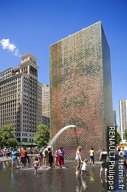 Crown Fountain at Millennium Park