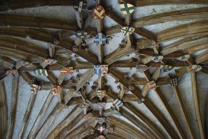 Voute du cloître de la cathédrale de Canterbury