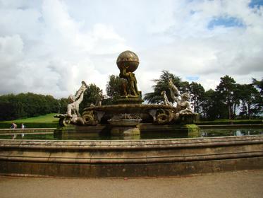 Parc de Castle Howard : la Fontaine d'Atlas