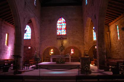 Aigues-Mortes : intérieur de l'Église N.-D.-des Sablons