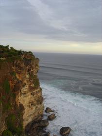 Vue du temple de Uluwatu