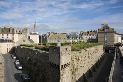 Within St Malo City Walls