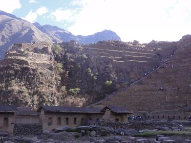 Inca ruins of Ollantaytambo
