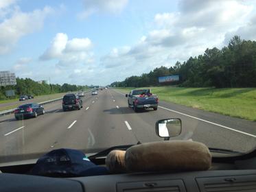 on The road