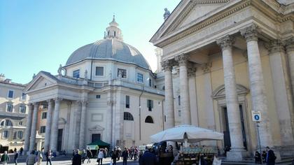 Churches of Santa Maria di Montesanto and Santa Maria dei Miracoli