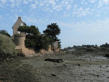 Bréhat : côte est près du Pont ar Prad
