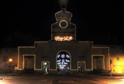 Porte Saint Pierre en hiver