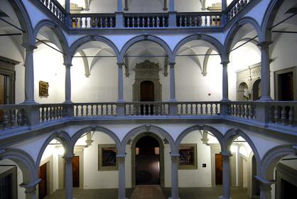 Lichthof im Ritterschen Palast, Regierungsgebäude des Kantons Luzern