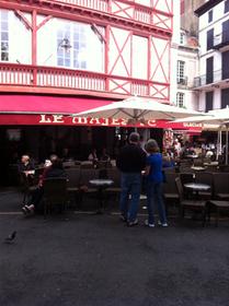 Busy square