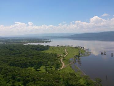 Lake Nakuru from Baboon Cliff