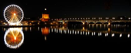 Pont Saint Pierre , la grave et la grande roue