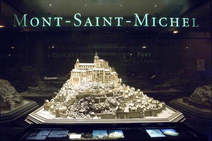 Le plan-relief du Mont-Saint-MIchel (construit vers 1690)