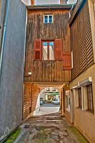 Maisons typiques du vieuq quartiers de la Noue