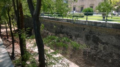 Foso de la fábrica de tabaco