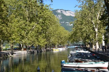 Annecy : le Pont des Amours