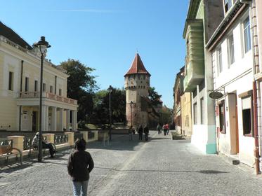 Sibiu : les Remparts et la Strada Cetăţii