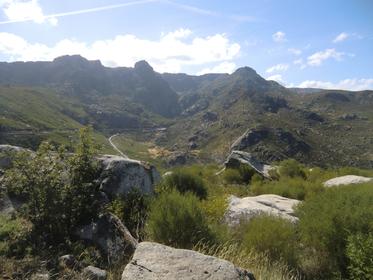 Vue estivale de la Serra da Estrela