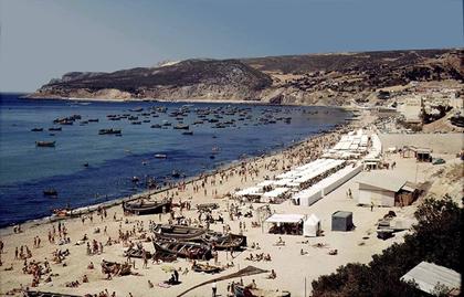 la plage de Sesimbra